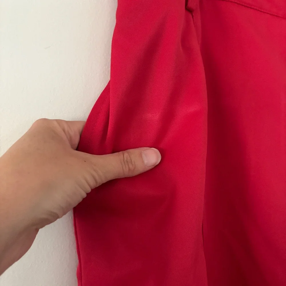 Fairway‎ Golf & Resort Red Skort Size 10 Mini A-Line Pockets Career Casual - Picture 6 of 9